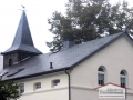 Neue Dacheindeckung aus Naturschiefer der Alten Dorfschule in Plettenberg-Pasel